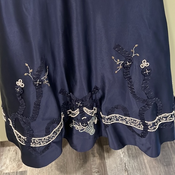 Silk Midi Gown - Picture 9 of 10